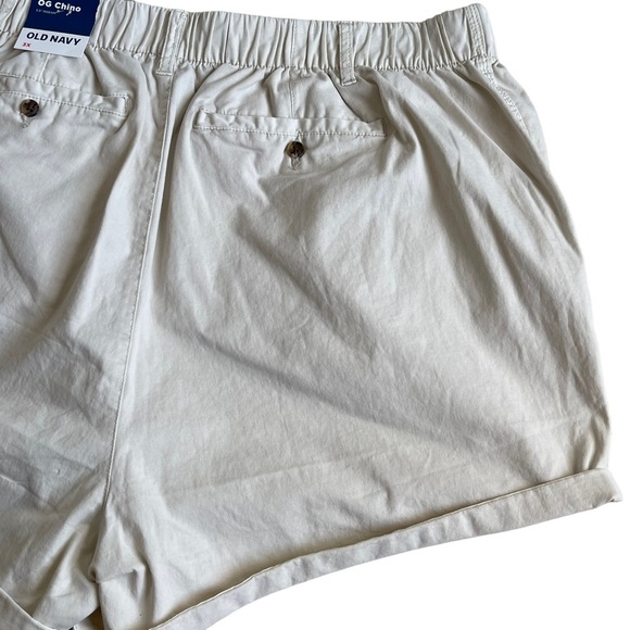 Old Navy Women’s OG Chino Shorts Plus Size 3X High Waist Versatile Slouchy - Picture 6 of 10